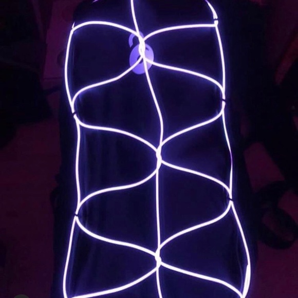 Festival Hydration Backpack Pack Camelback Lights - Picture 7 of 11